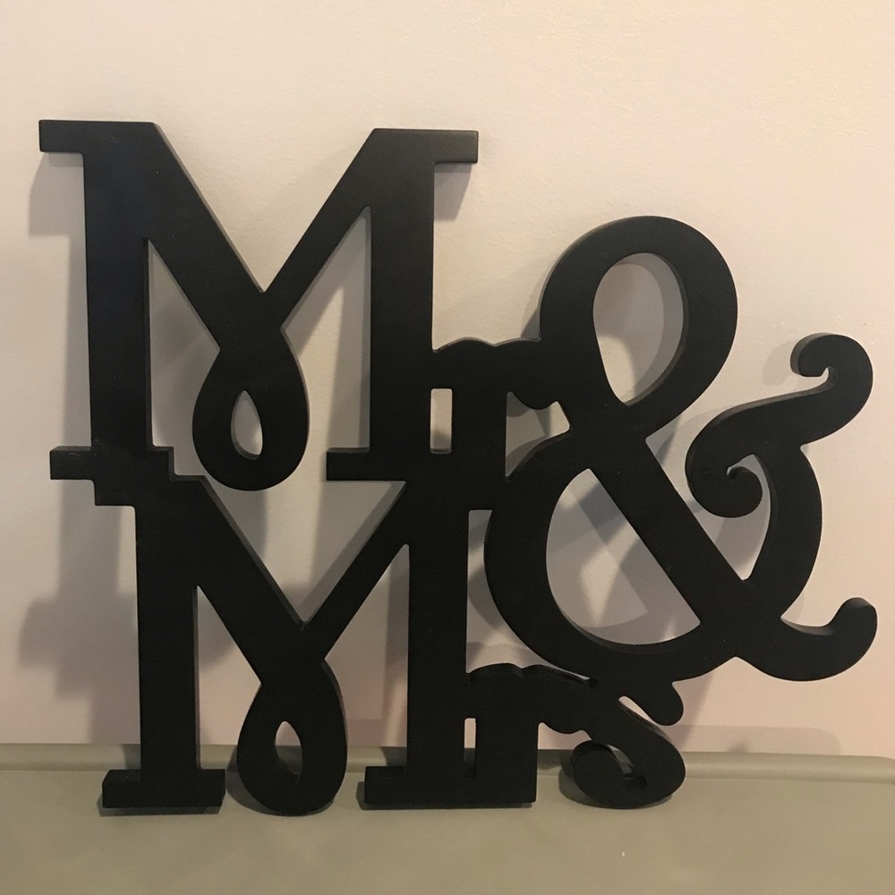 Mr. And Mrs. Sign